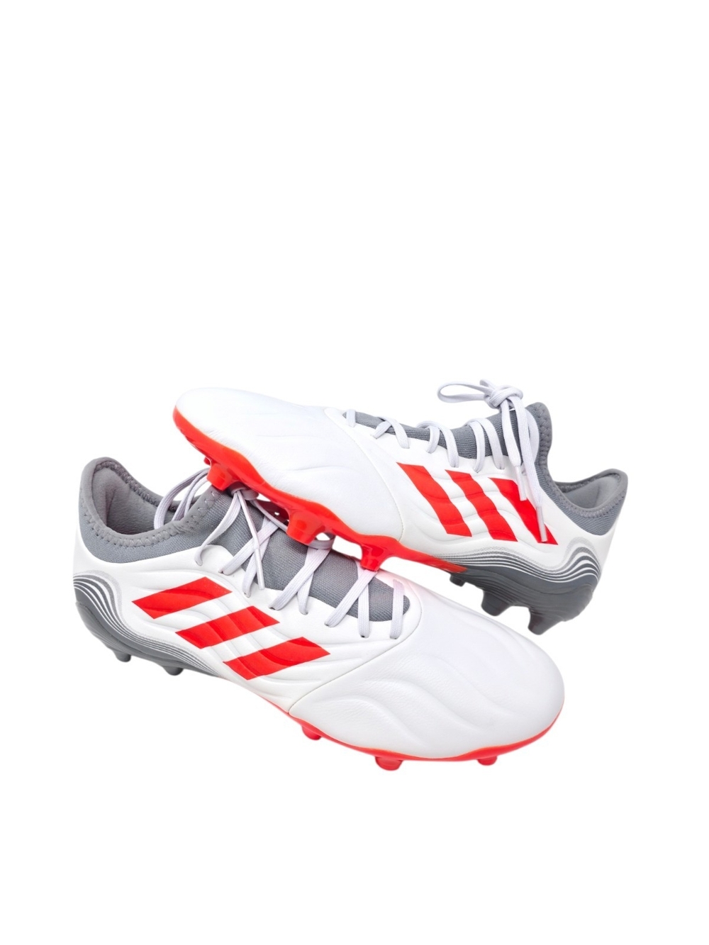 Adidas Copa Sense.3 FG Soccer Cleats Men 10.5 White Solar Red